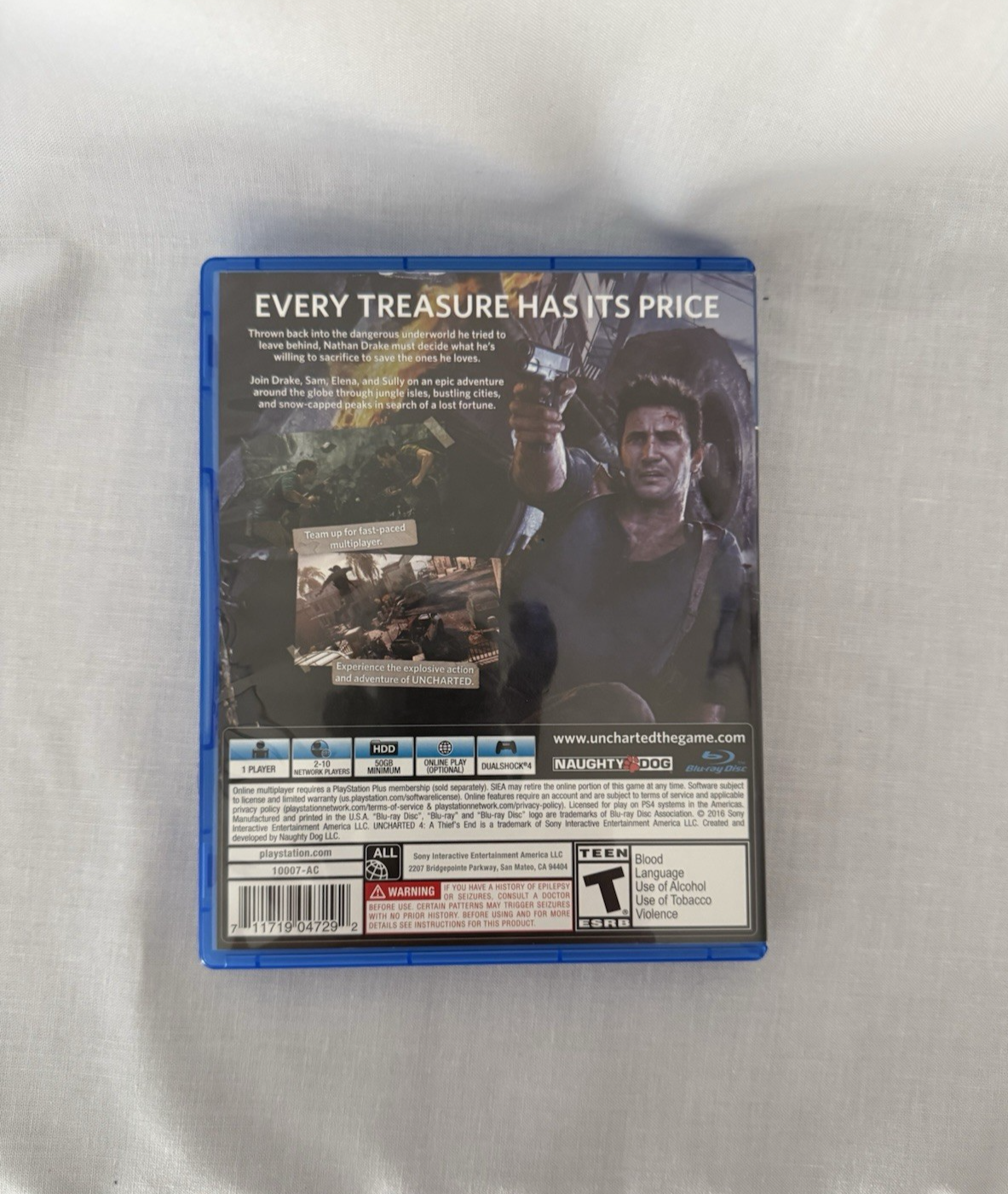 Uncharted 4: A Thief's End - Sony PlayStation 4