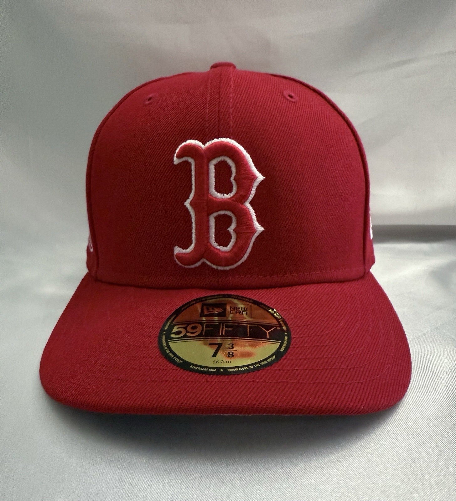 New Era 59Fifty Boston Red Sox Fitted 7 3/8 (Curved Visor)