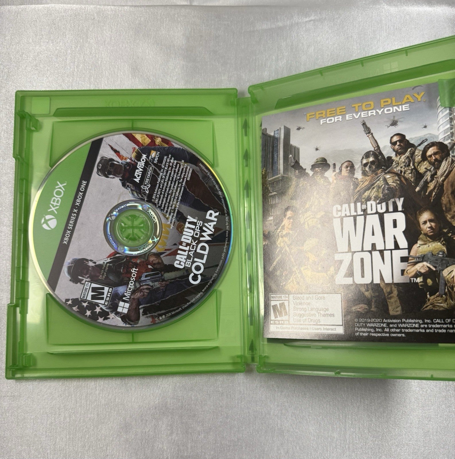 Call of Duty Black Ops Cold War Xbox Series X / Xbox One Game CIB Tested Working