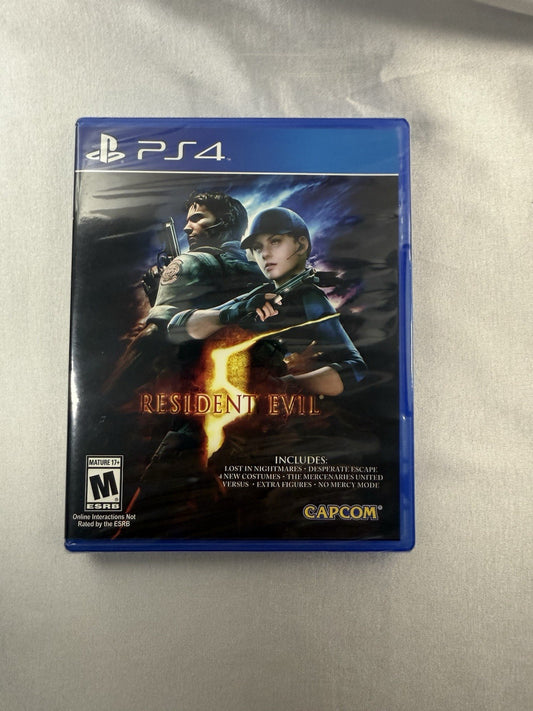 Resident Evil 5 – PS4 | Brand New & Factory Sealed