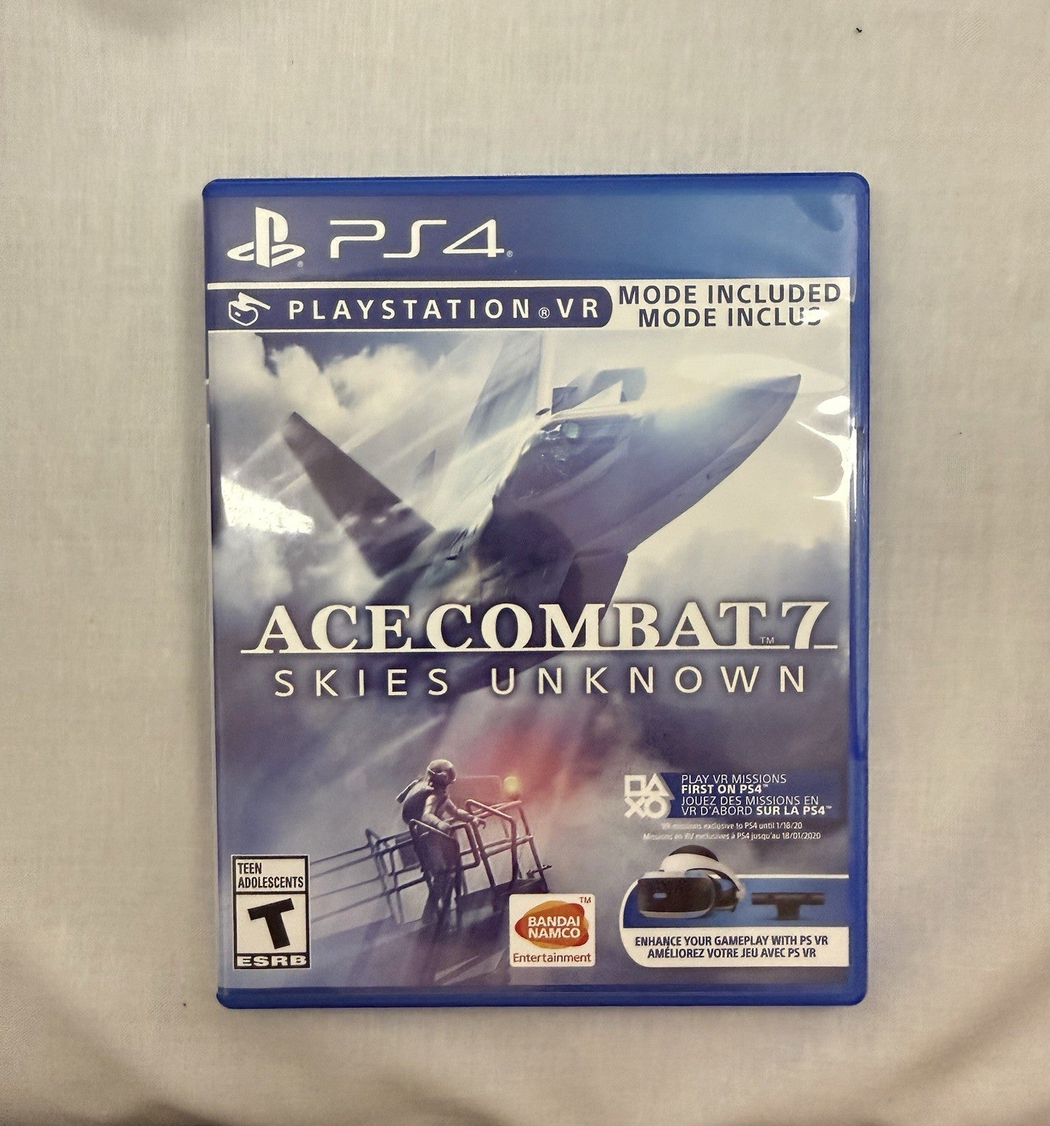 Ace Combat 7: Skies Unknown | PS4 VR Mode Included Used | Complete In Box (CIB)