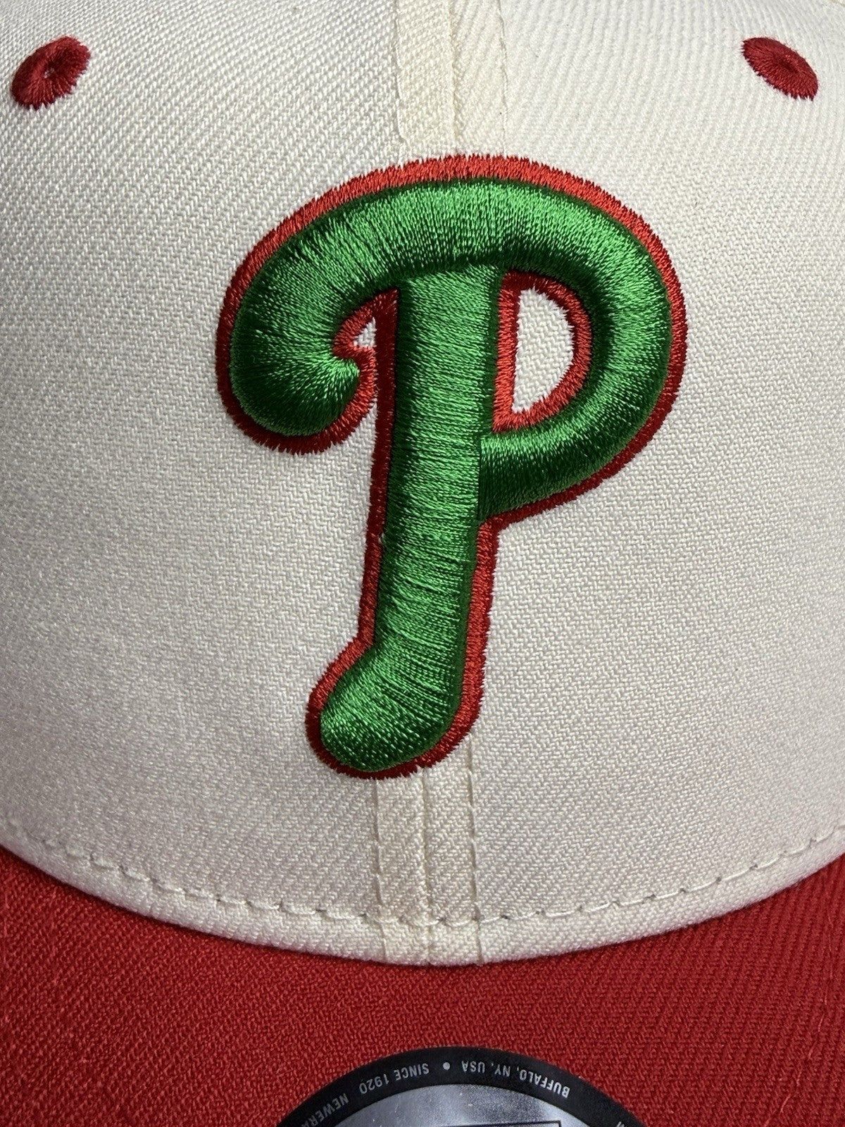 New Era 9FIFTY Philadelphia Phillies 100th Anniversary Snapback - Curved Visor