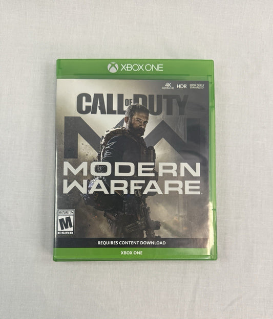 Call of Duty Modern Warfare Xbox One CIB Complete Tested NTSC