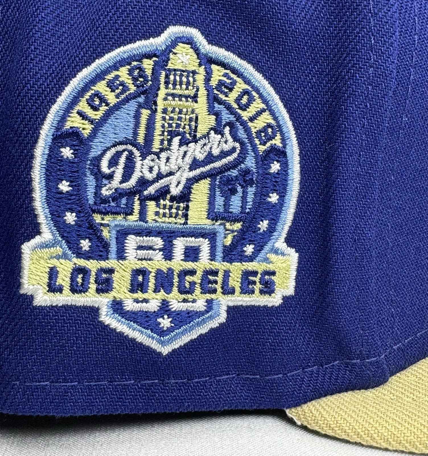 Lids HD Exclusive New Era 59FIFTY Los Angeles Dodgers Fitted 7 1/8