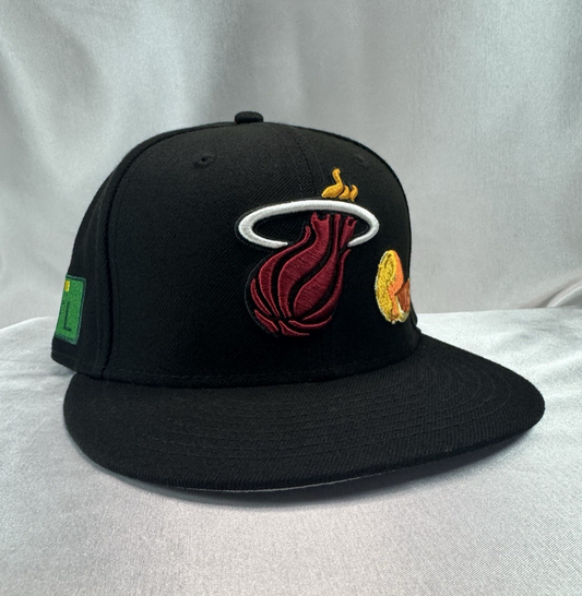 New Era 59FIFTY Miami Heat Fitted 7 3/8 - Brand New – Missing Gold Sticker