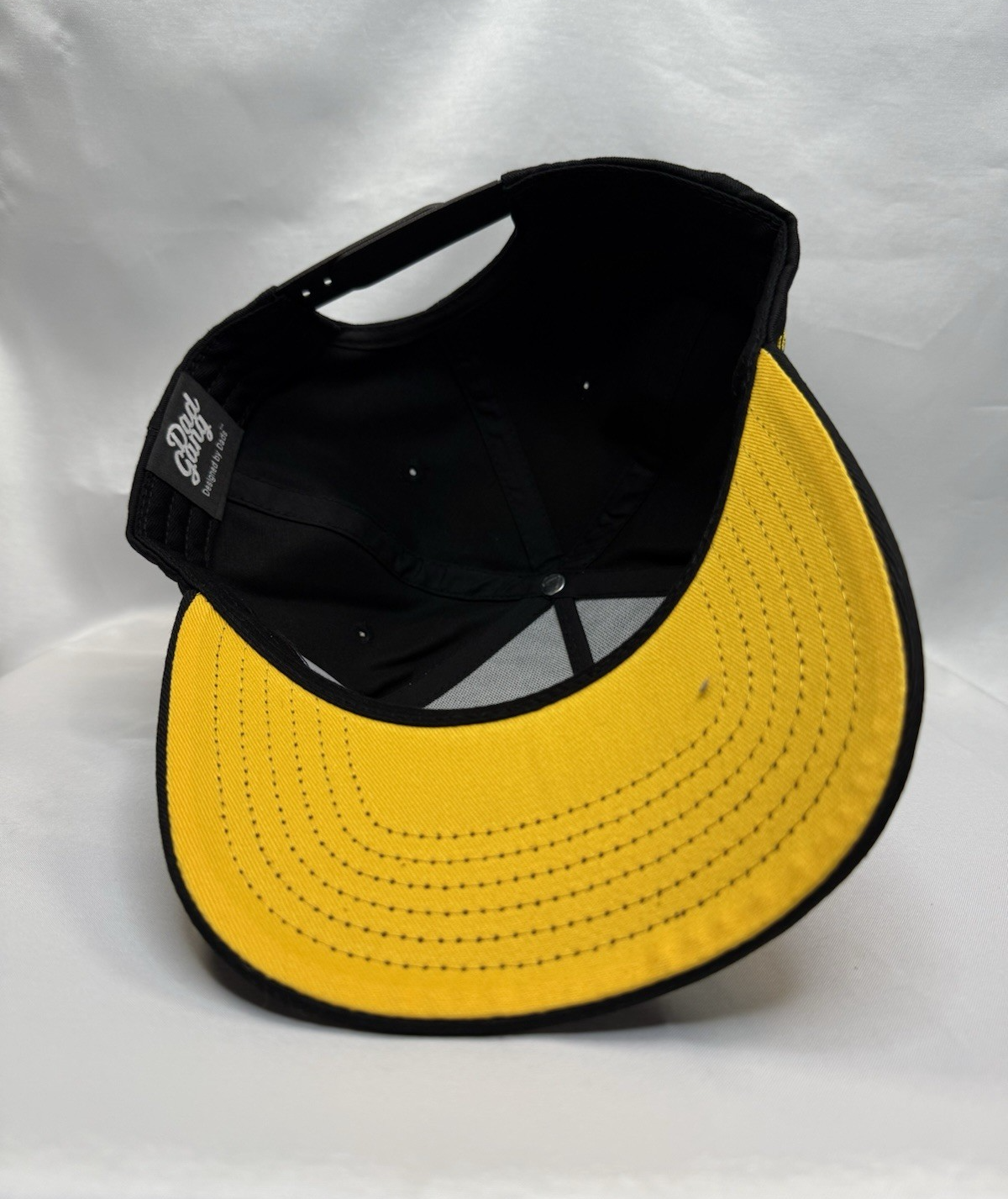 D4D - Black & Yellow – Designed by Dads – Adjustable Hat