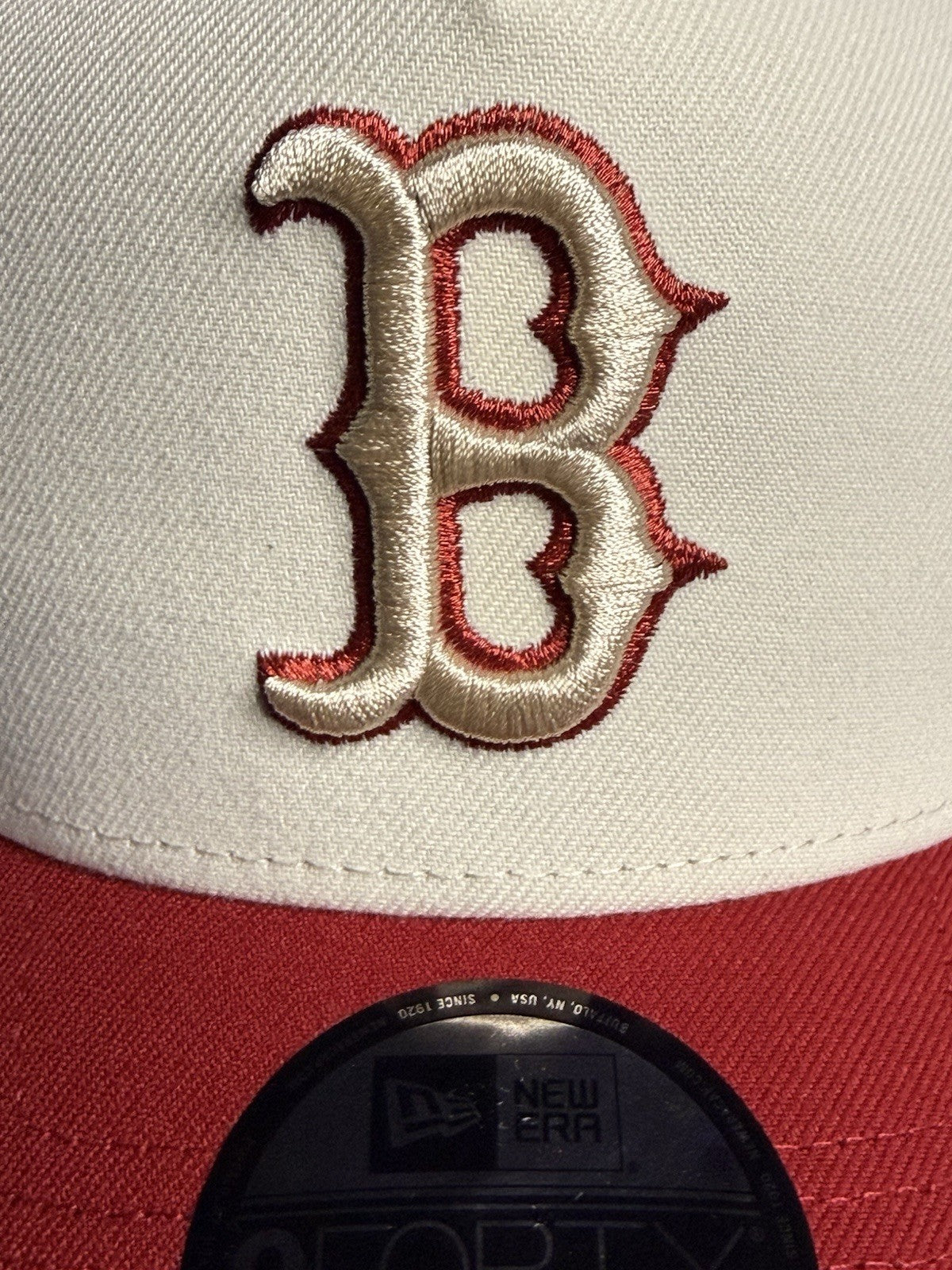 New Era 9FORTY A-Frame Boston Red Sox 1986 World Series Patch Snapback Hat
