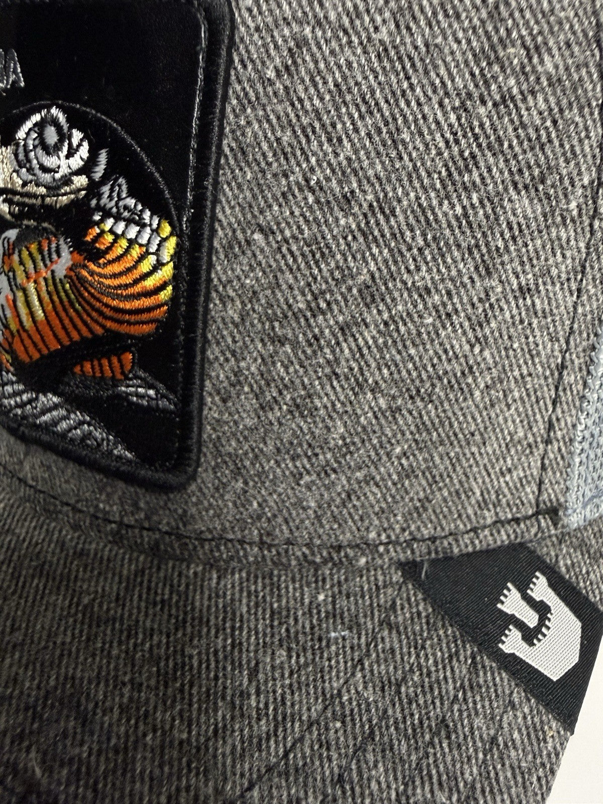Goorin Bros “MAMBA” Trucker Hat – Grey – Adjustable Snapback