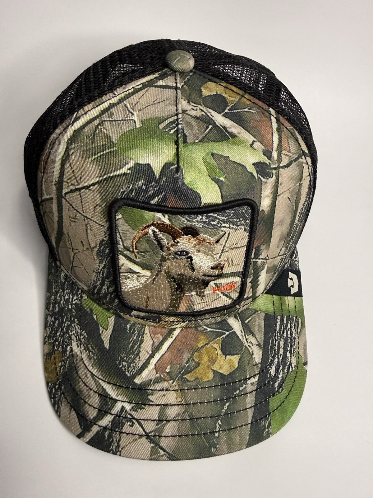 Goorin Bros “THE GOAT (HIM)” Trucker Hat – Camouflage – Adjustable Snapback