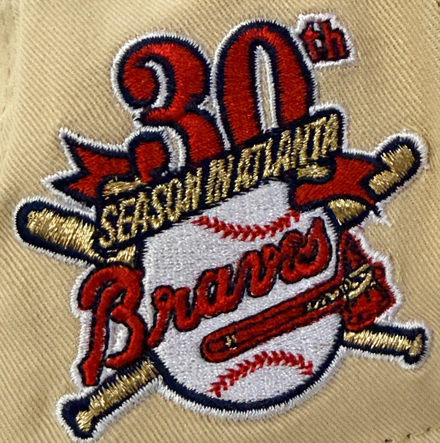 New Era 9FORTY Atlanta Braves Vegas Pop Adjustable Hat