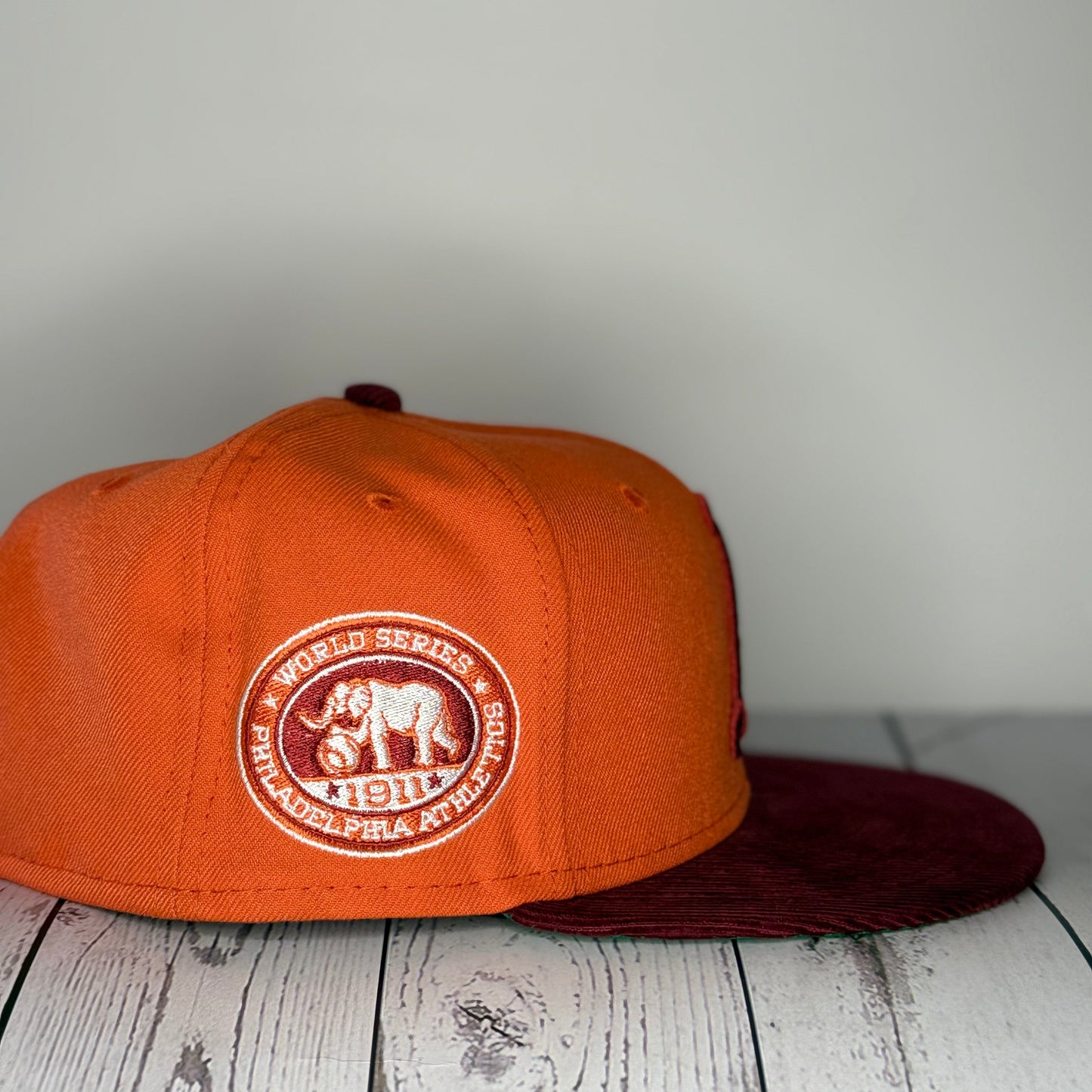 New Era 59Fifty Oakland Athletics Fitted Hat -  Philadelphia Athletics Throwback