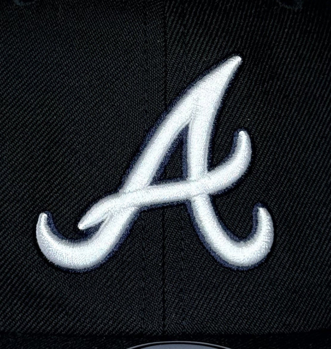 '47 Brand Black Dome Sureshot Captain Atlanta Braves Snapback Hat - Black