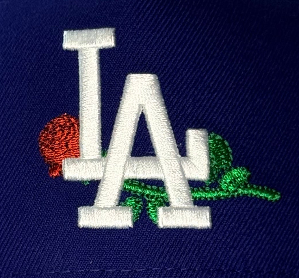 New Era 9FORTY A-Frame Los Angeles Dodgers “Rose” 🌹 Snapback – Royal Blue