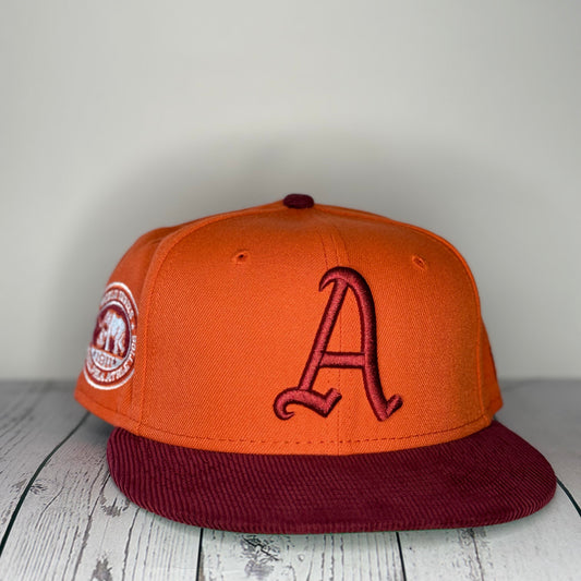 New Era 59Fifty Oakland Athletics Fitted Hat -  Philadelphia Athletics Throwback