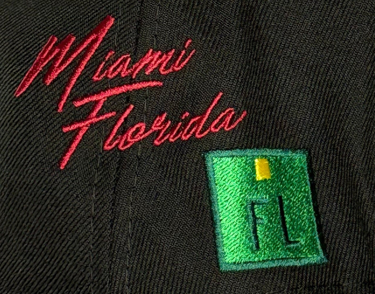 New Era 59FIFTY Miami Heat Fitted Hat - Brand New – Missing Gold Sticker