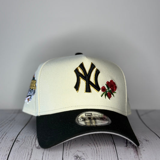 New Era 9FORTY A-Frame New York Yankees Rose 1999 World Series Patch Snapback