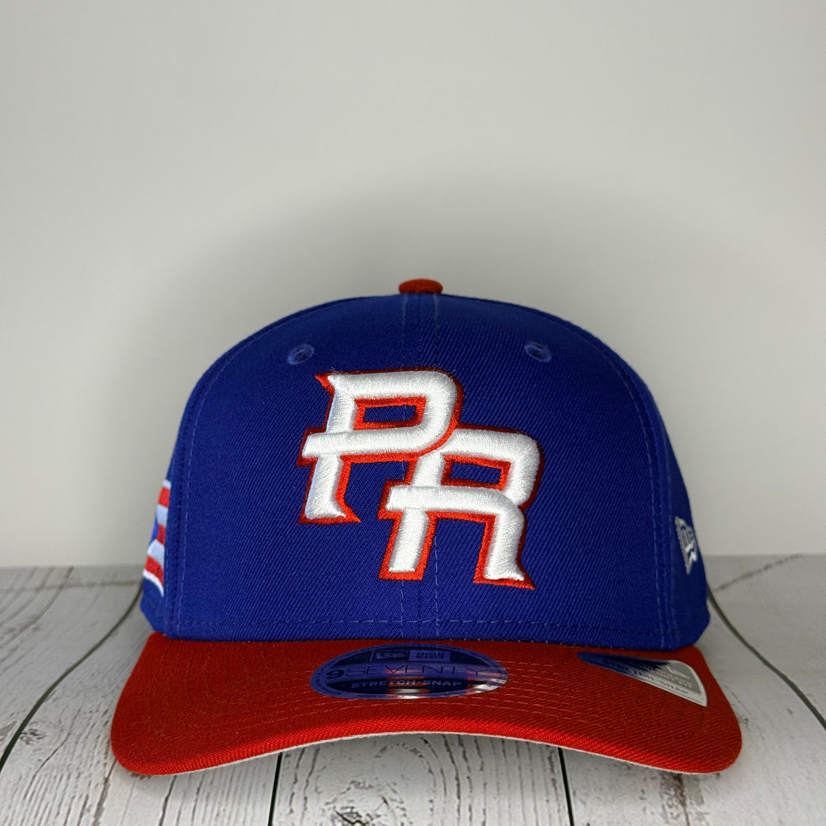 New Era 9SEVENTY Puerto Rico 2026 World Baseball Classic Snapback Hat Royal Red