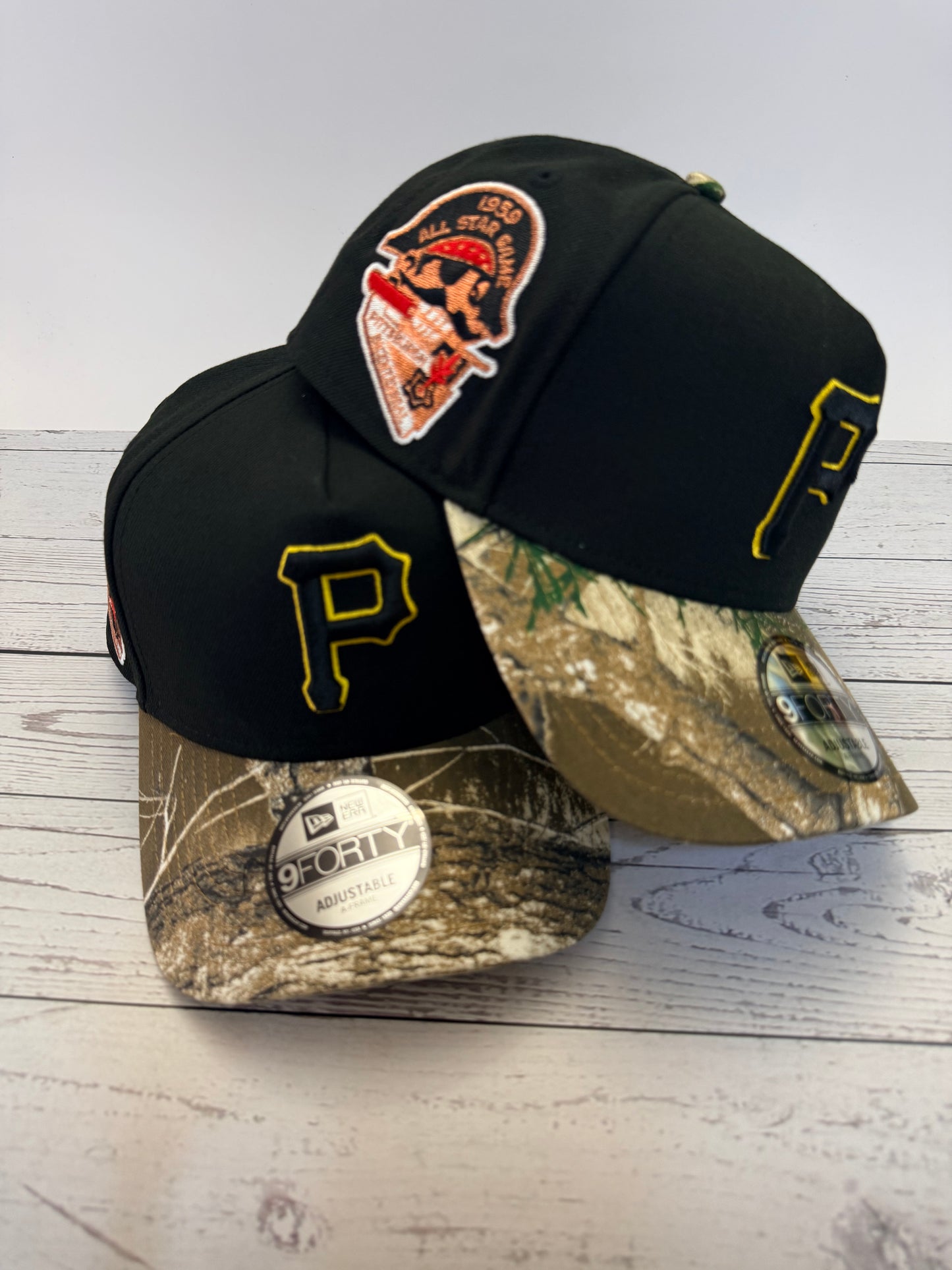 New Era 9Forty A-Frame
Realtree Visor Pittsburgh
Pirates 1959 All Star Game
Patch Snapback Hat