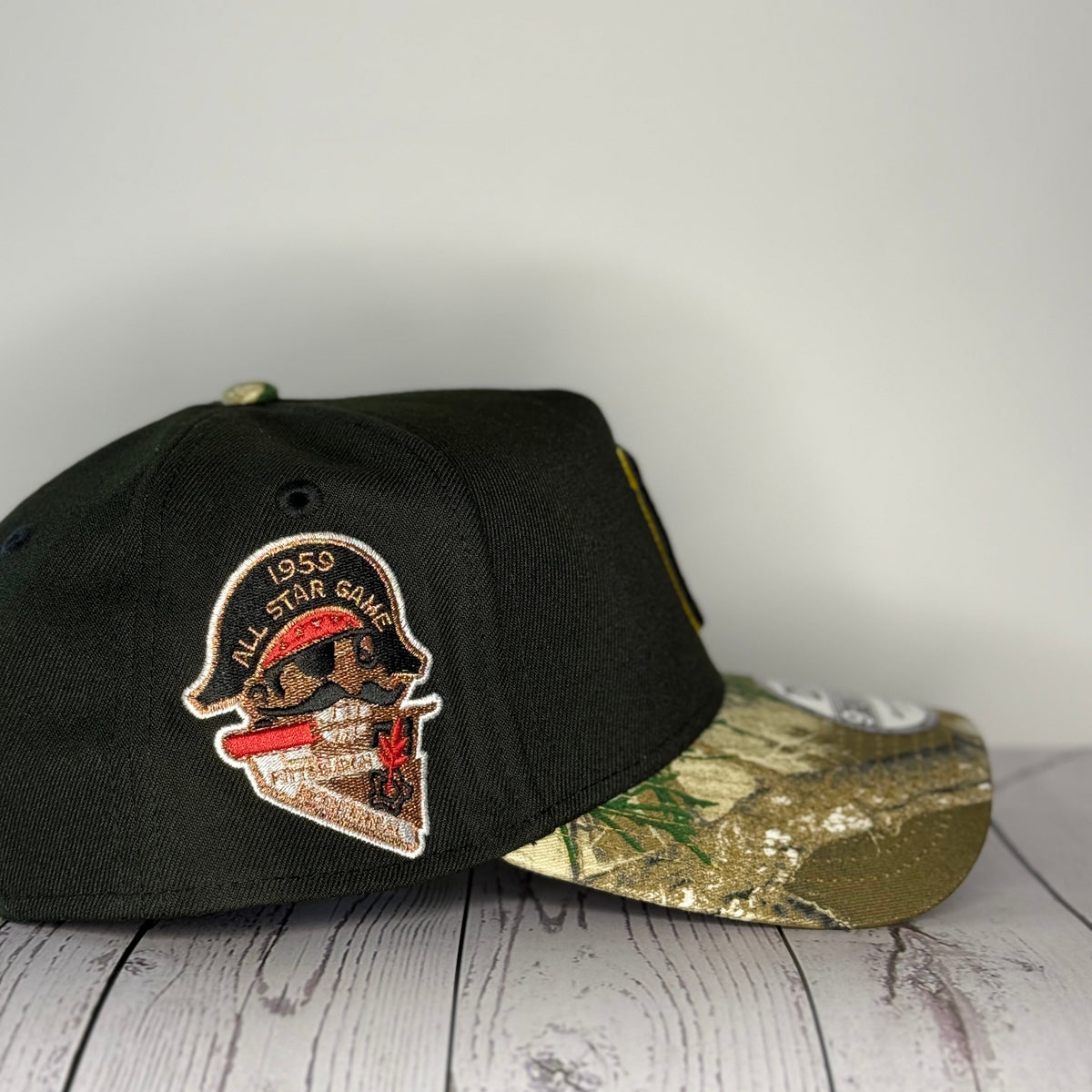 New Era 9Forty A-Frame
Realtree Visor Pittsburgh
Pirates 1959 All Star Game
Patch Snapback Hat