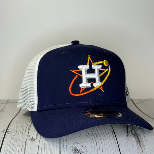 New Era 9SEVENTY Houston Astros “City Connect” Trucker Snapback – Navy/White