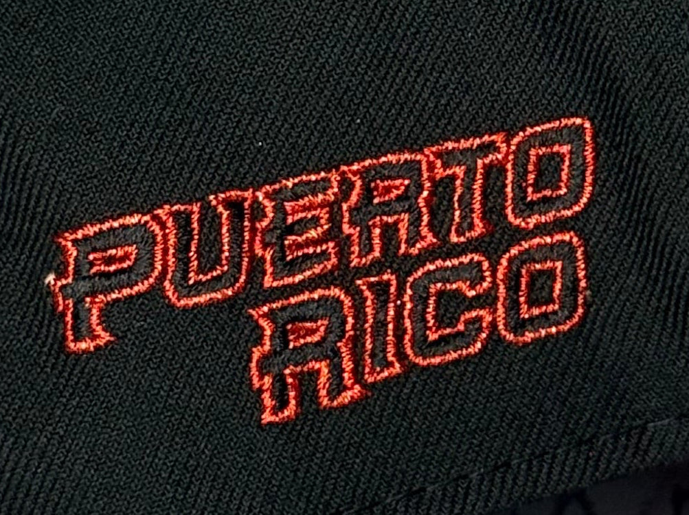 New Era 9FORTY Puerto Rico Crown the Country Adjustable - Black