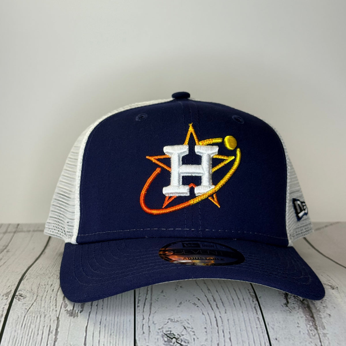 New Era 9SEVENTY Houston Astros “City Connect” Trucker Snapback – Navy/White