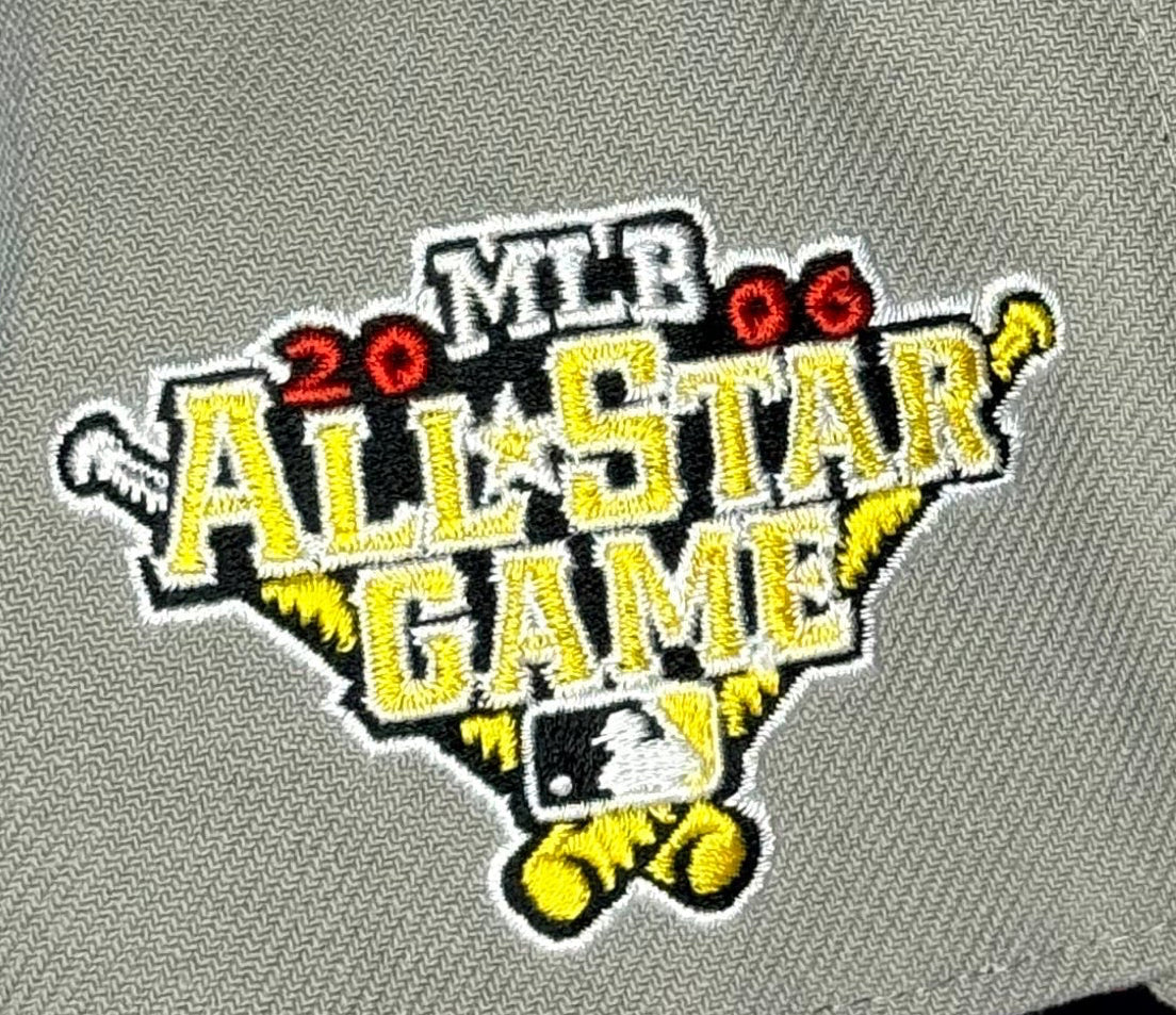 Mitchell & Ness Pittsburgh Pirates Era Flip Heritage Series Pro Pinch Snapback Hat – Grey/Grey
