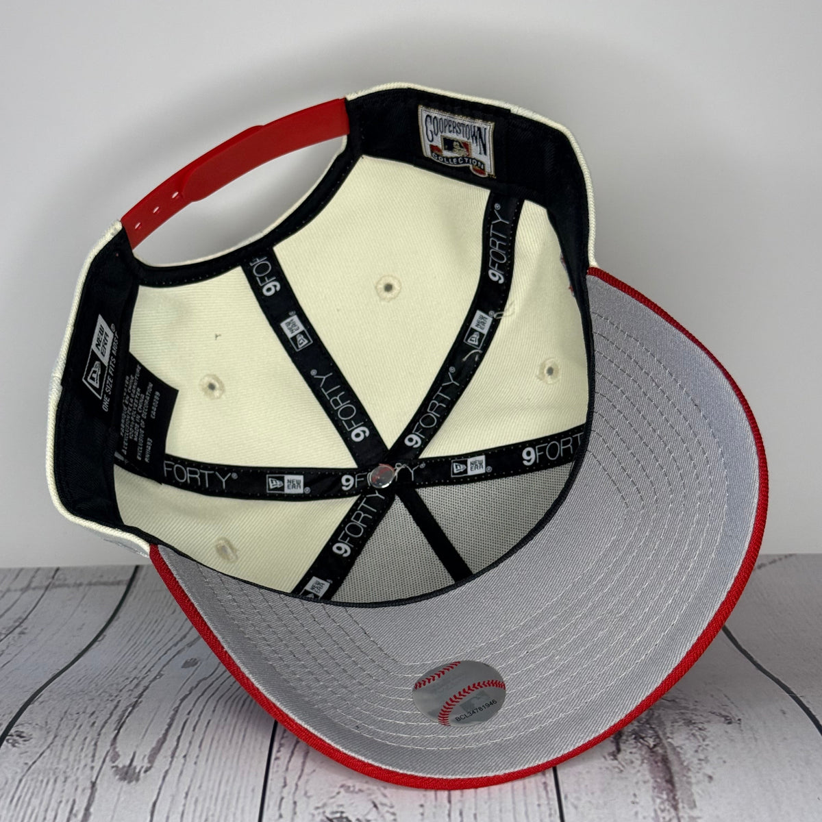 New Era 9FORTY A-Frame Boston Red Sox 1986 World Series Patch Snapback Hat