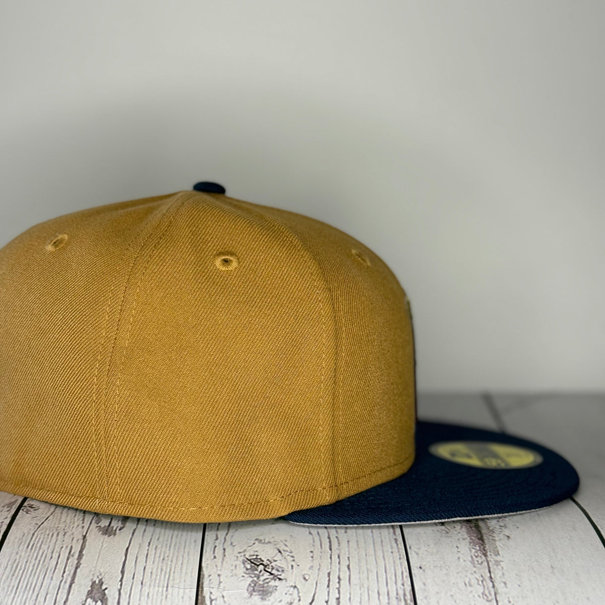 New Era 59 Fifty Los Angeles Angels Hat - Khaki, Navy