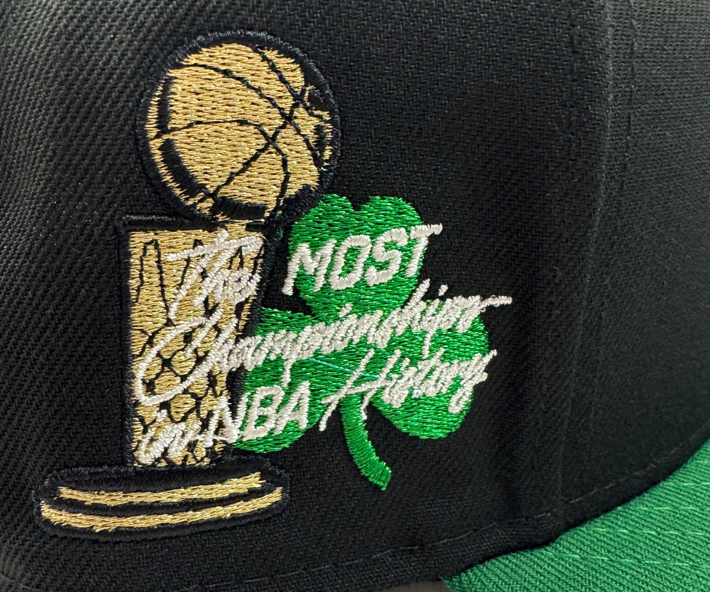 New Era 9FIFTY Snapback – Boston Celtics – Most Champions in NBA History side patch