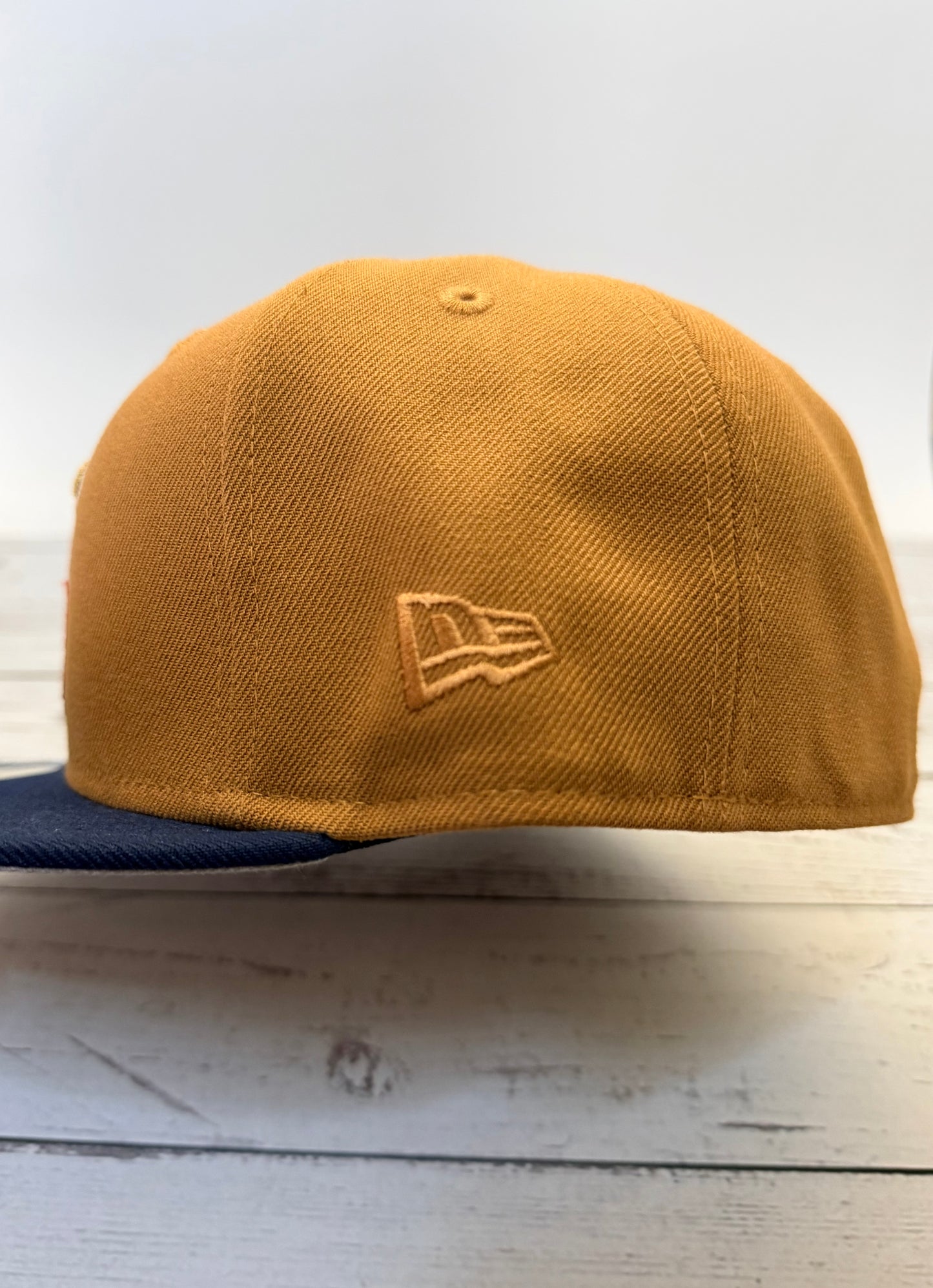 New Era 59 Fifty Los Angeles Angels Hat - Khaki, Navy
