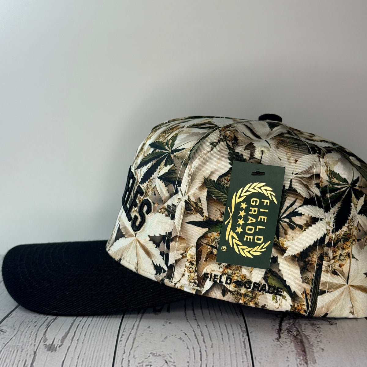 Field Grade Los Angeles Hat Club Logo Patch Snapback - Adjustable