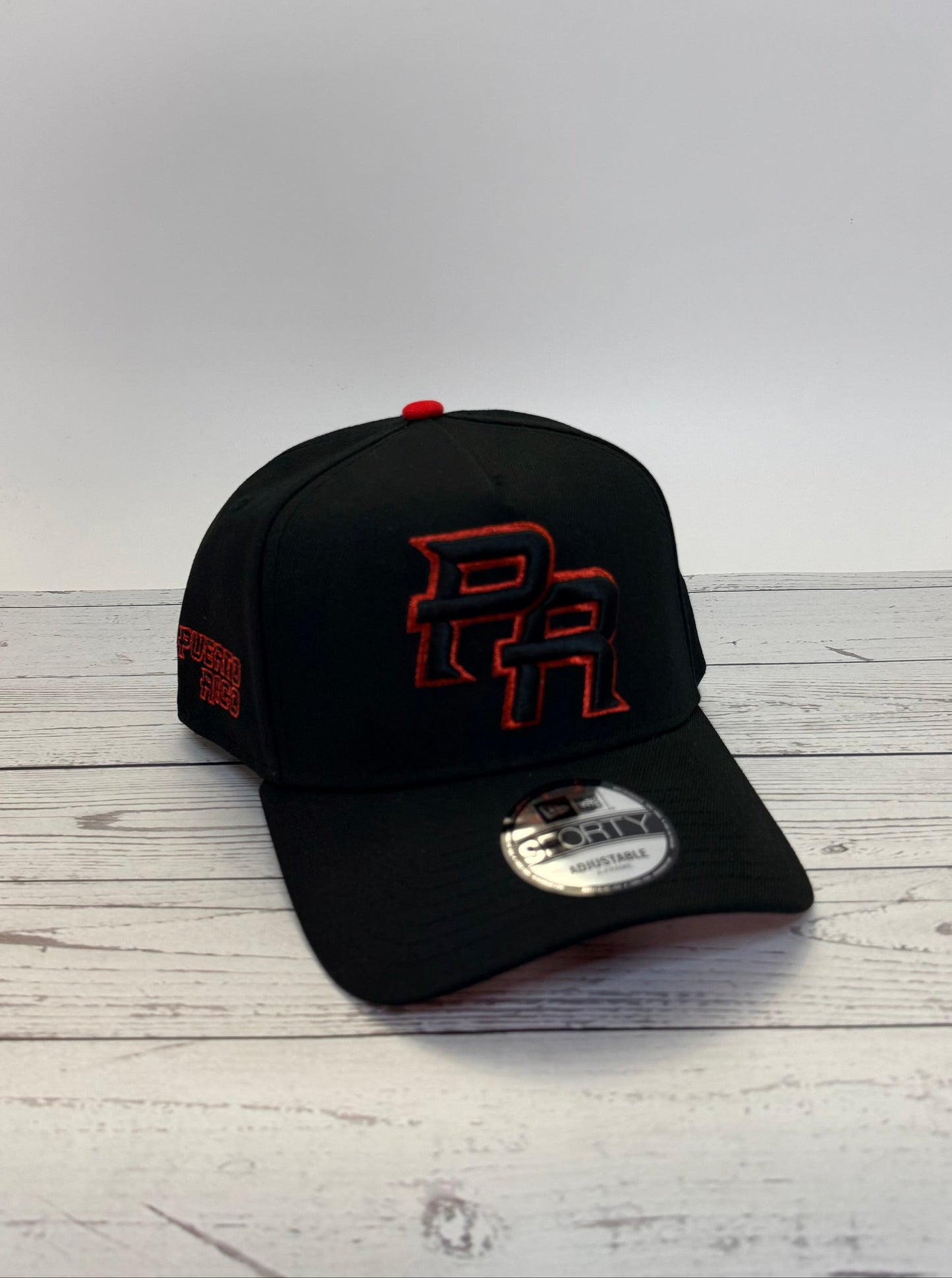 New Era 9FORTY Puerto Rico Crown the Country Adjustable - Black