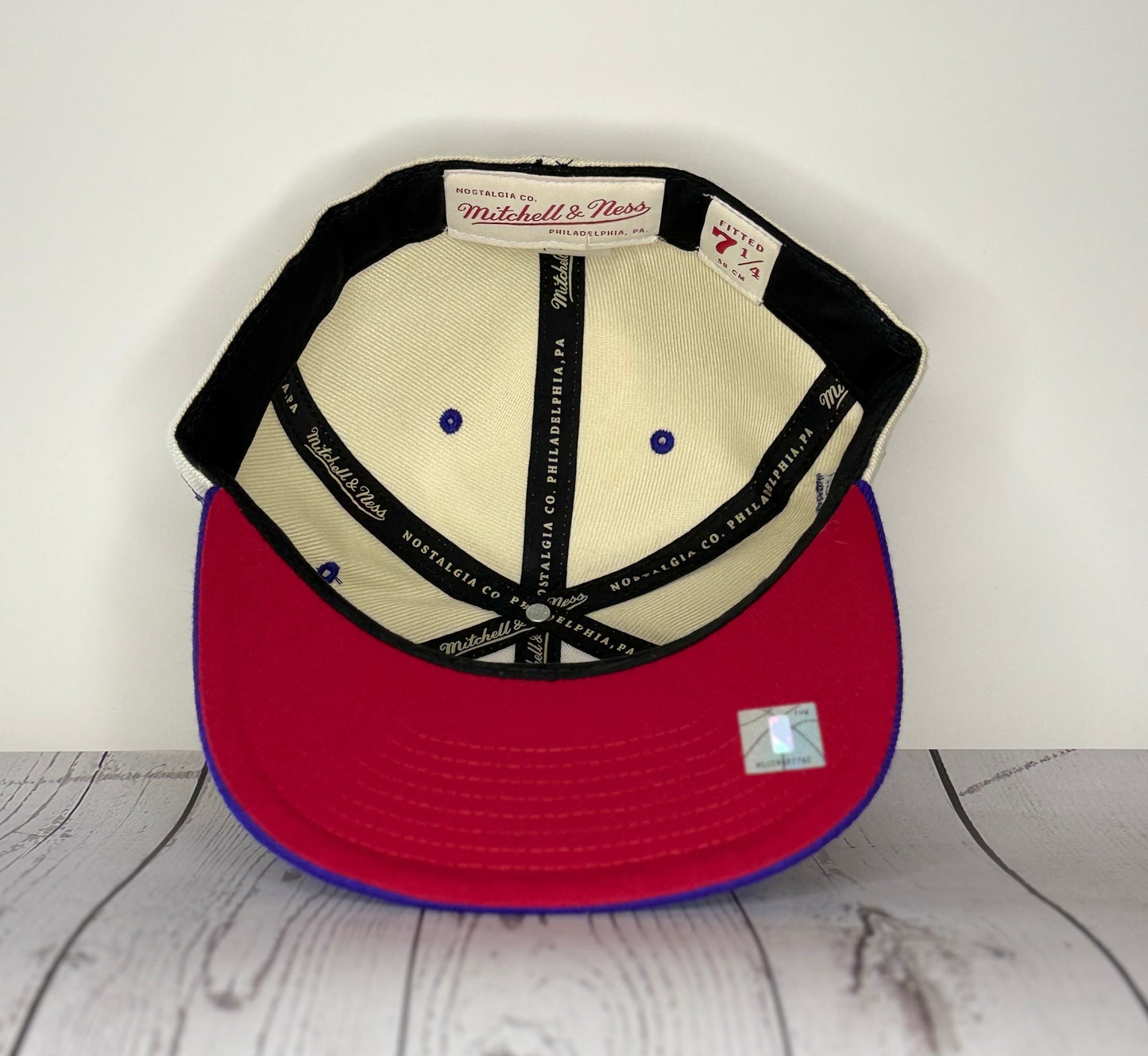 Mitchell & Ness Toronto Raptors Hardwood Classics Fitted Hat
