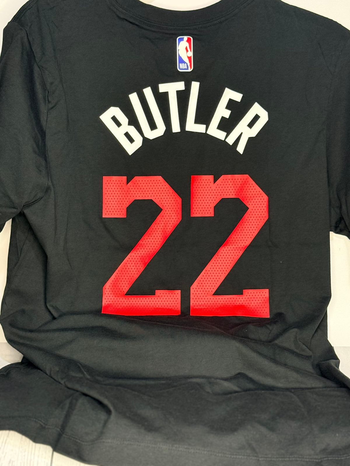 Men's Nike Jimmy Butler Black Miami Heat 2023/2024 City Edition Medium Tee