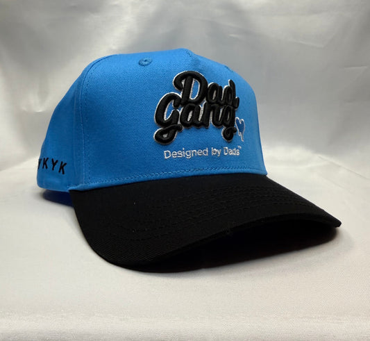 Dad’s Heart - Blue  – Designed by Dads – Adjustable Hat