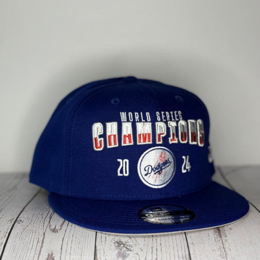 New Era 9Fifty A-Frame Los Angeles Dodgers 2024 World Series Champions Snapback