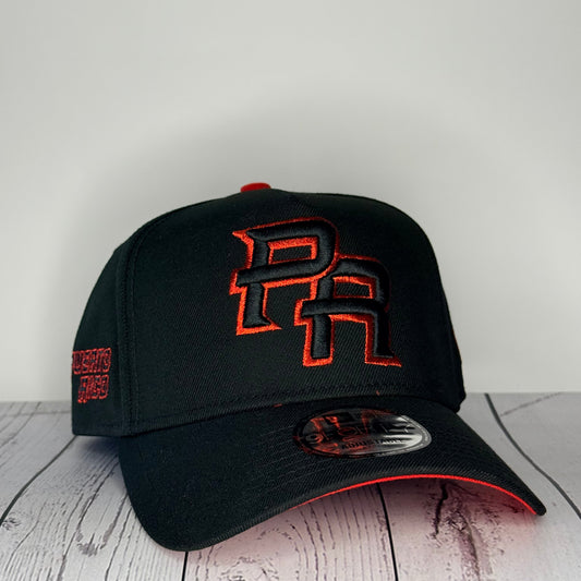 New Era 9FORTY Puerto Rico Crown the Country Adjustable - Black