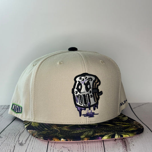 Field Grade PBJ Anthropomorphic Mask Hat Club Logo Patch Snapback Hat