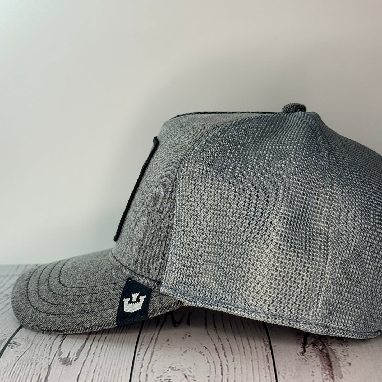 Goorin Bros “MAMBA” Trucker Hat – Grey – Adjustable Snapback