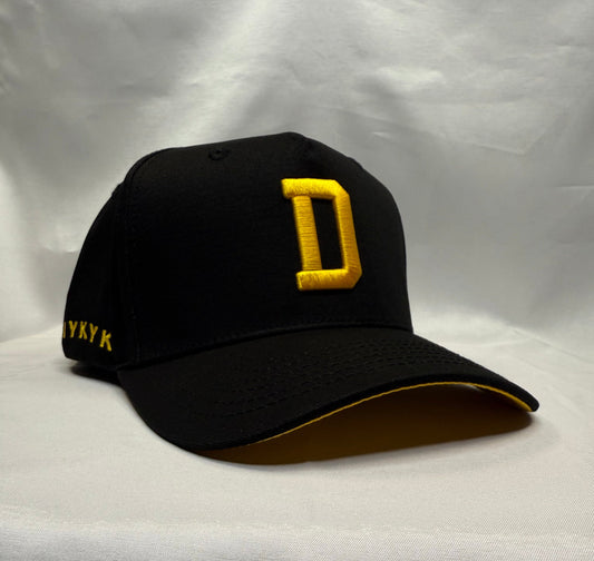 D4D - Black & Yellow  – Designed by Dads – Adjustable Hat