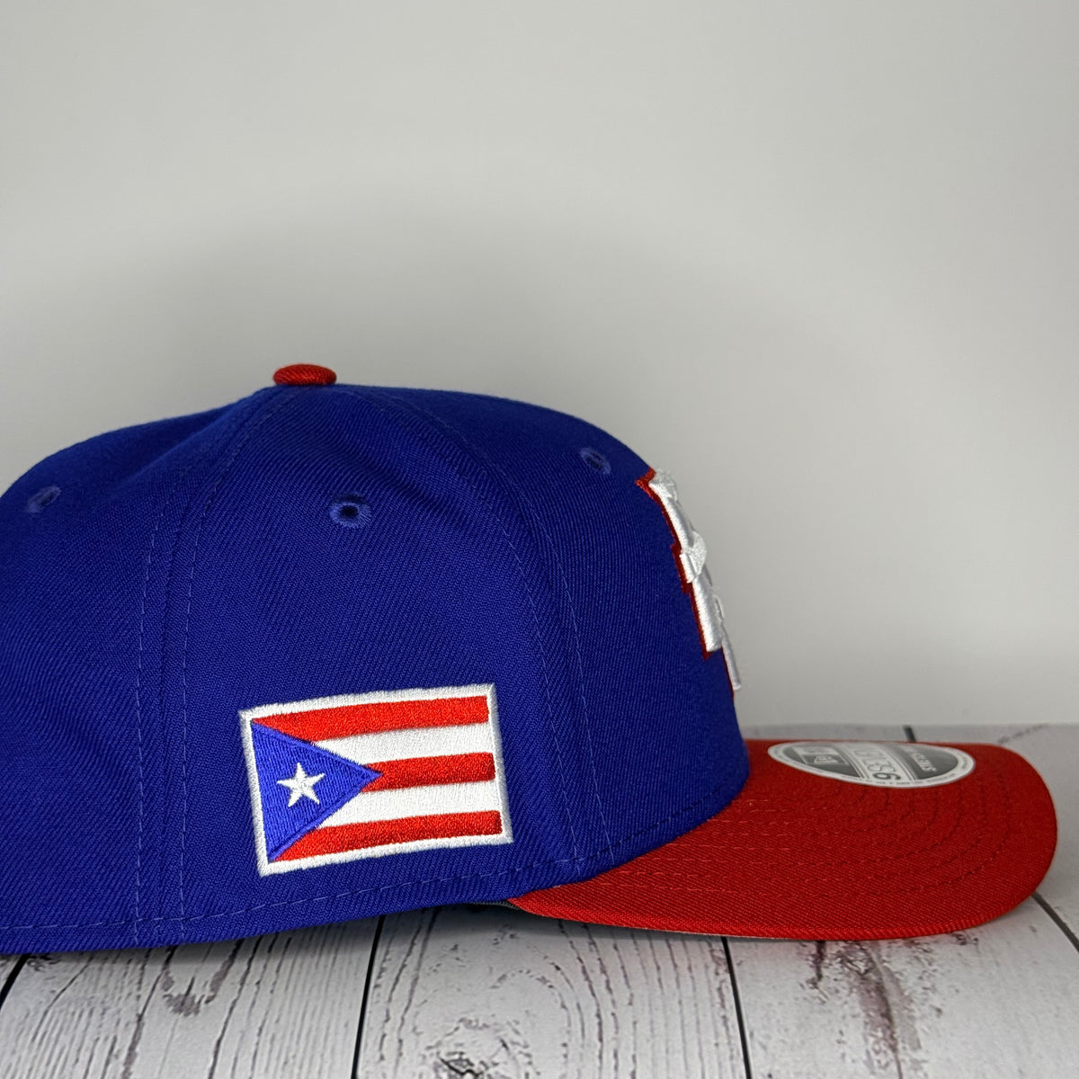 New Era 9SEVENTY Puerto Rico 2026 World Baseball Classic Snapback Hat Royal Red