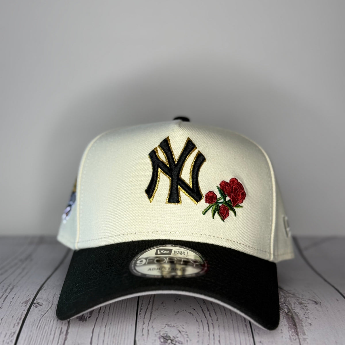 New Era 9FORTY A-Frame New York Yankees Rose 1999 World Series Patch Snapback