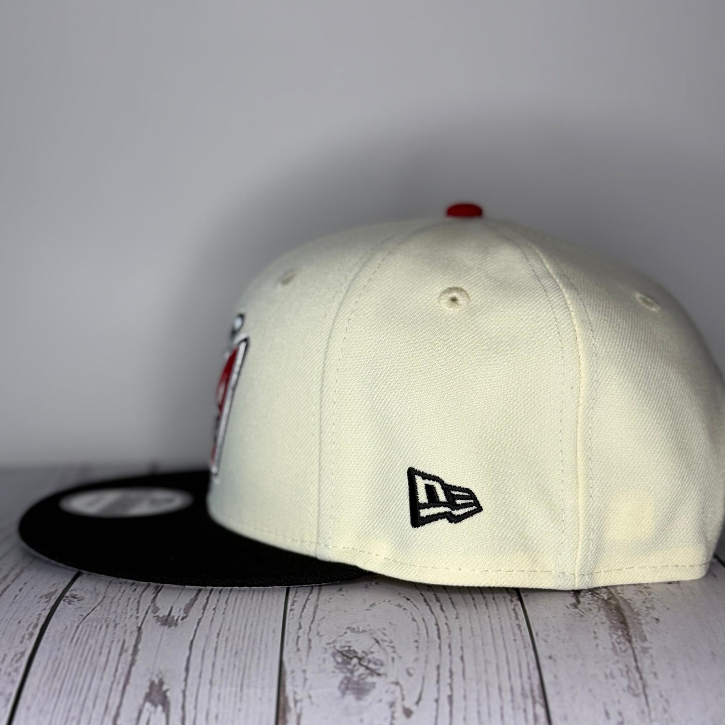Angels 40th Season New Era 9FIFTY Snapback Off White Black