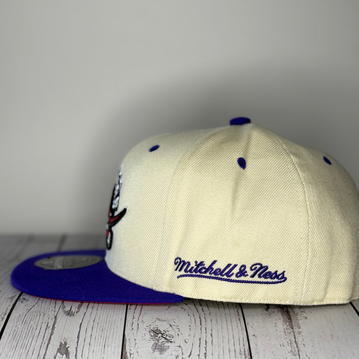 Mitchell & Ness Toronto Raptors Hardwood Classics Fitted Hat