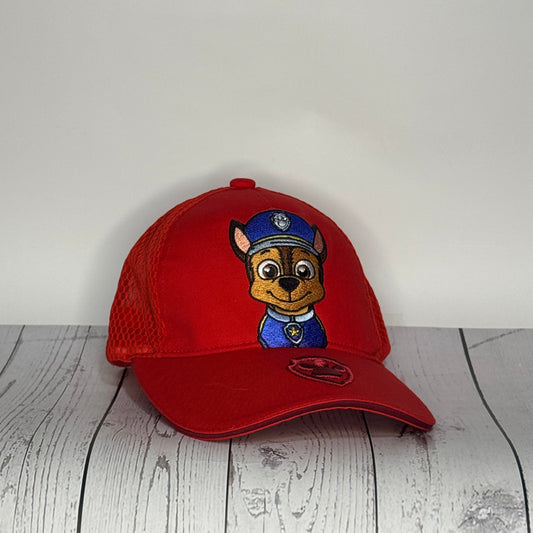 Paw Patrol Chase Cap - Red - Perfect for Little Kids! (6 - 10 years)