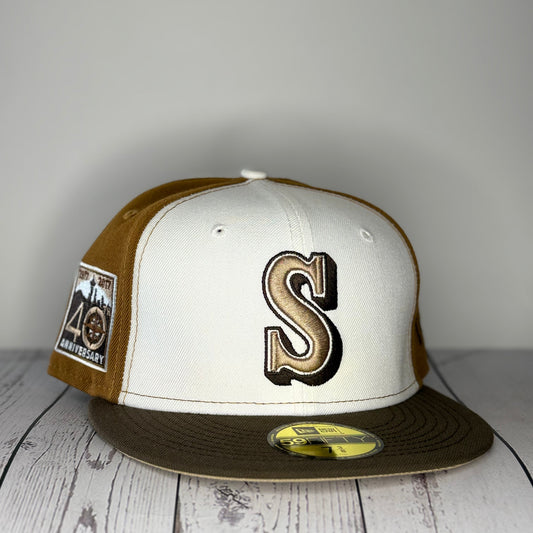 Lids HD x MLB Exclusive New Era 59FIFTY Seattle Mariners Fitted Hat