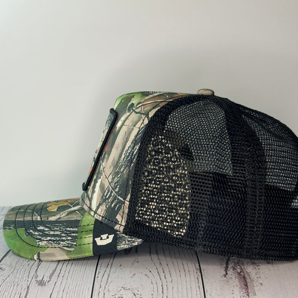 Goorin Bros “THE GOAT (HIM)” Trucker Hat – Camouflage – Adjustable Snapback