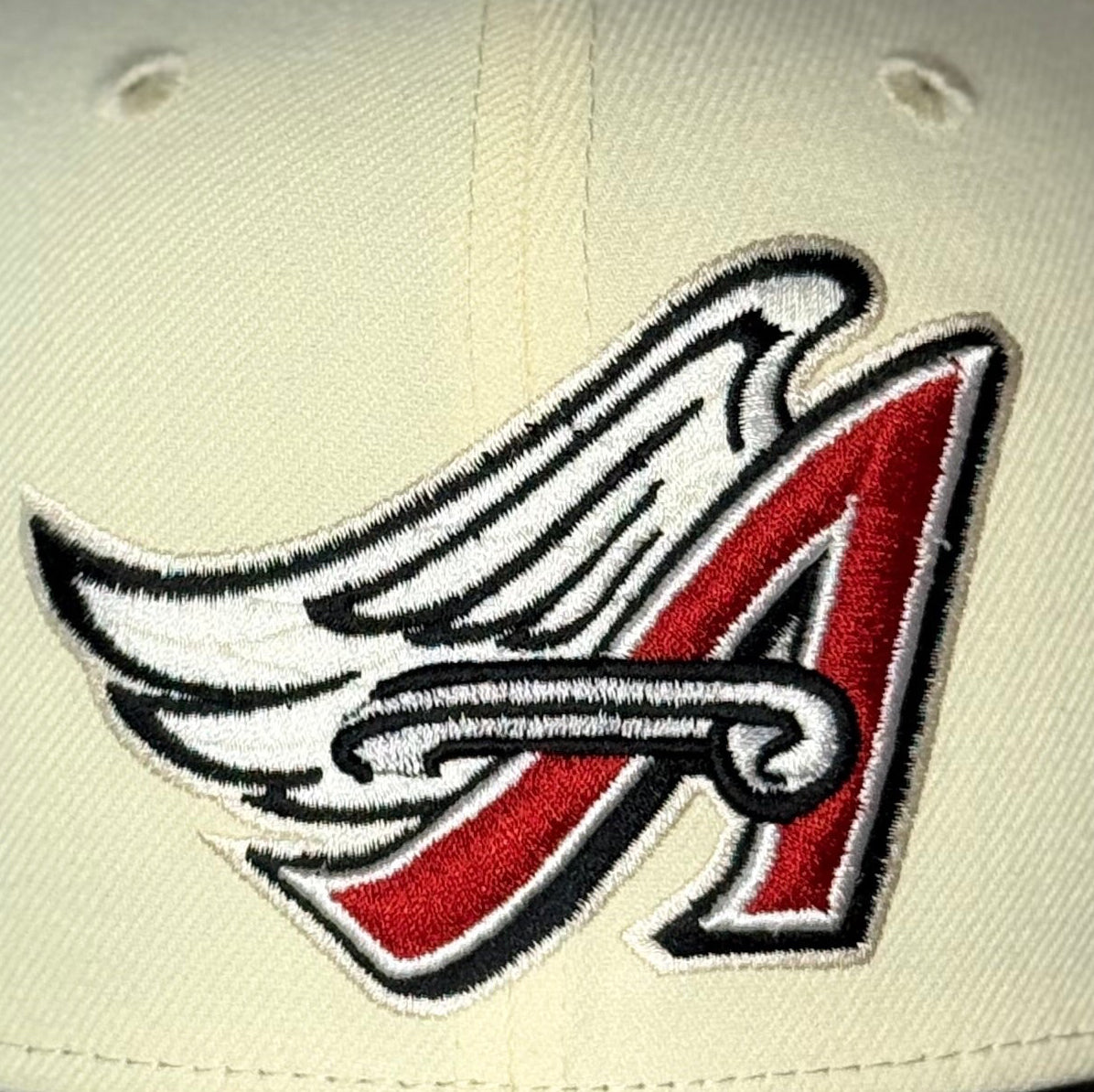 Angels 40th Season New Era 9FIFTY Snapback Off White Black