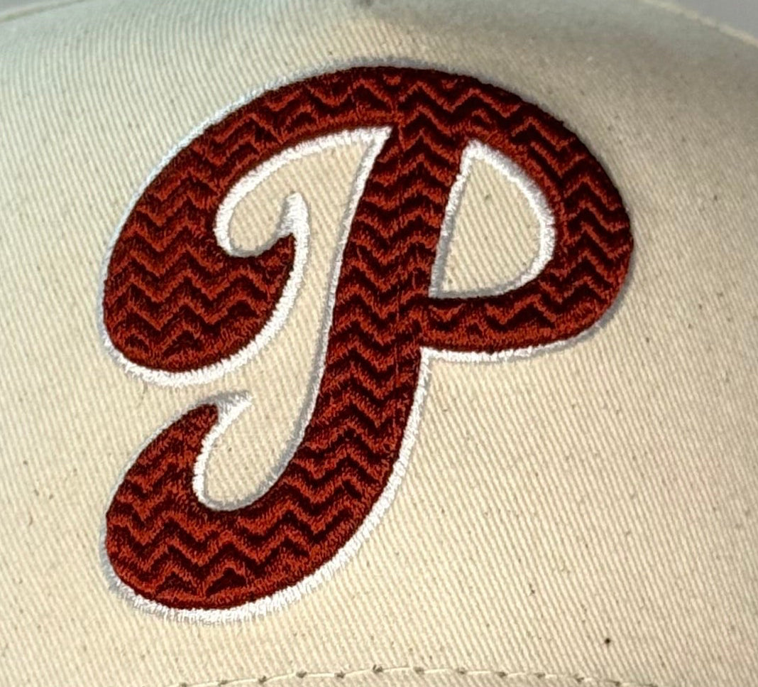 New Era 9FORTY A-Frame Sugar & Spice Philadelphia Phillies 1980 World Series Snapback Hat – Tan/Cardinal